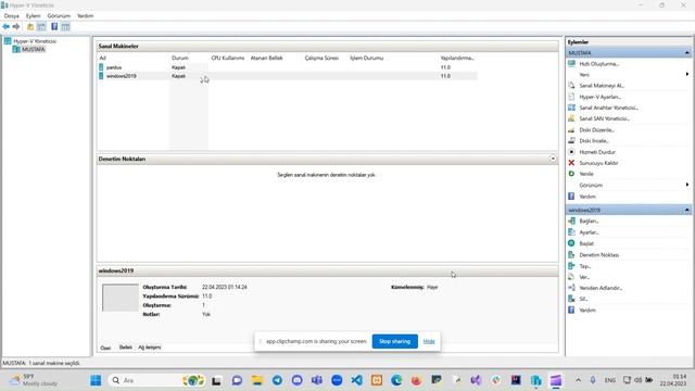 Hyper-v ile sanal sunucu işletim sistemi kurma (Windows 2019) смотреть онлайн