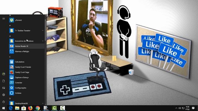 Como personalizar o menu Iniciar do Windows 10 смотреть онлайн