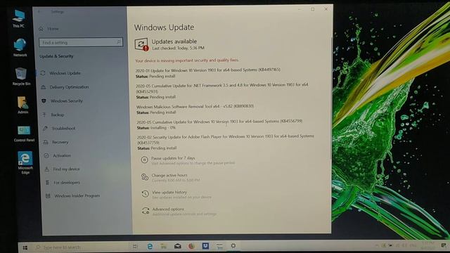 การอัพเดท Windows 10 เวอร์ชั่น 1909 และ 2004 смотреть онлайн