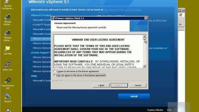 Lab1-ICM51-Installing VMware vSphere Client 5.1 смотреть онлайн
