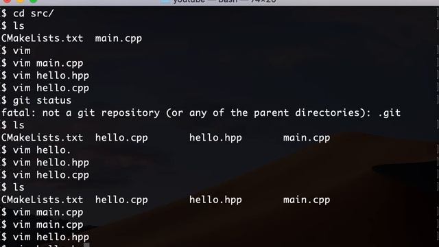 CMake Tutorial For Beginners смотреть онлайн