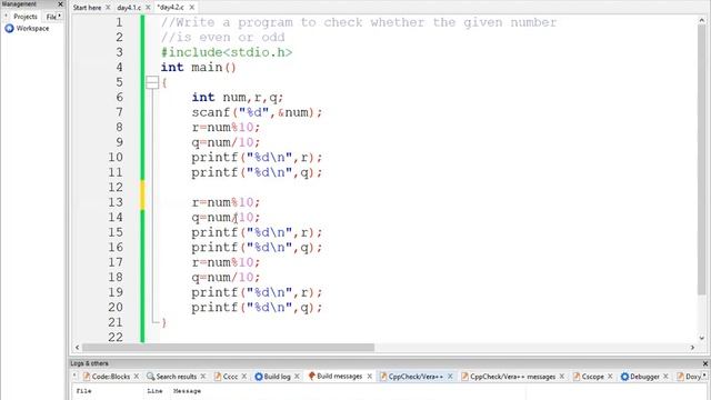 C Programming Exercise : Check Even/Odd, Split Digits and Sum all Digits || Md. Ahsan Arif || смотреть онлайн