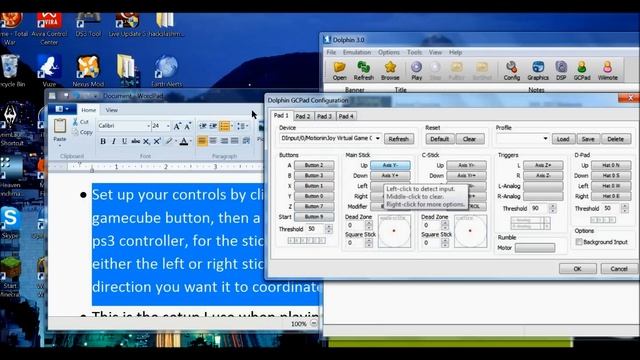 How to set up a PS3 controller with Windows Dolphin Emulator смотреть онлайн
