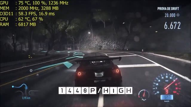 RX 470 | Need For Speed 2016 | 1080p | 1440p | 4K/High/Ultra смотреть онлайн