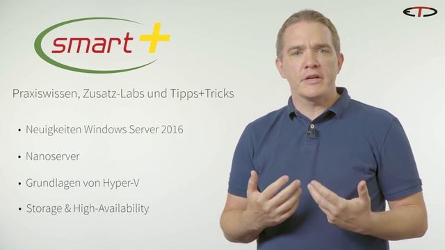 ETC sW2016-1 smart Windows Server 2016 Storage and Compute Seminarbeschreibung смотреть онлайн
