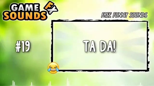 ta da sound effect смотреть онлайн