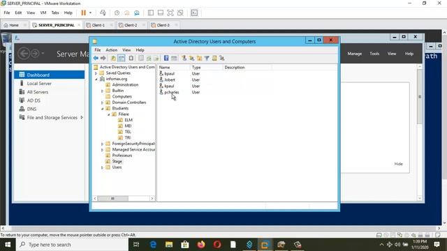 Creer User dans Active Directory Server 2012 avec PowerShell смотреть онлайн