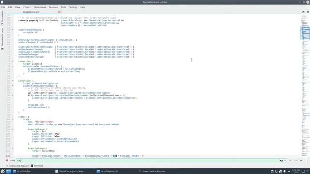 KDE Plasma Digital Clock applet: Make the labels the same size смотреть онлайн