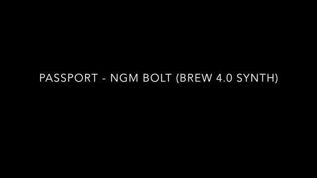 Passport.mid on NGM Bolt (Brew 4.0) смотреть онлайн