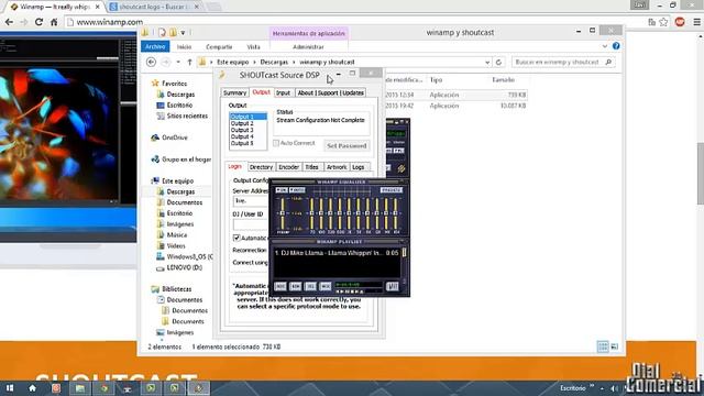 configurar winamp para emitir смотреть онлайн