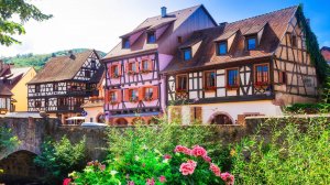 Кайзерсберг, Франция 4K- Пешеходная экскурсия, одна из самых красивых деревень | #шариклайф