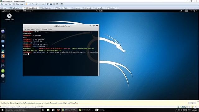 Installing and updating VMware Tools in Kali Linux 2 0 смотреть онлайн