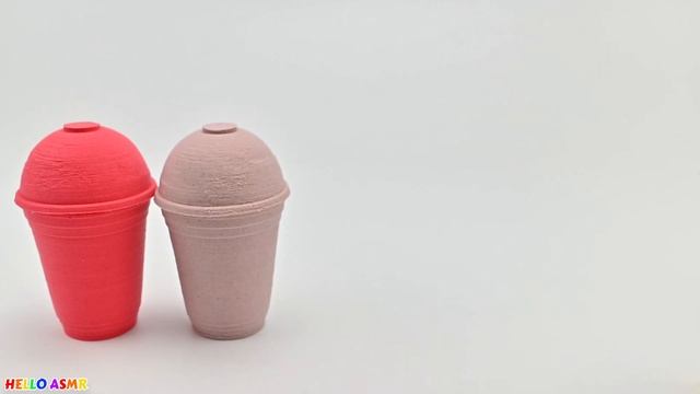 Satisfying Video l How To Make Rainbow Milk Tea Box with Mad Mattr Nail Polish Cutting ASMR смотреть онлайн