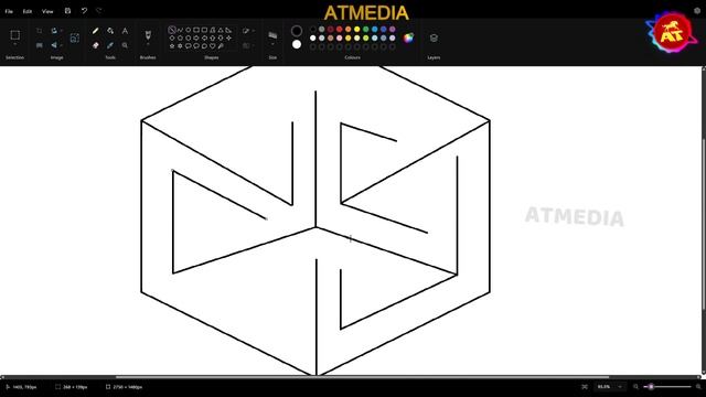 25.Windows 11 MS Paint Computer Paint drawing 3dart #mspaintcartoon @ATMediaDesigns смотреть онлайн
