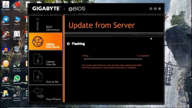 How to Update Gigabyte Motherboard B250M BIOS смотреть онлайн