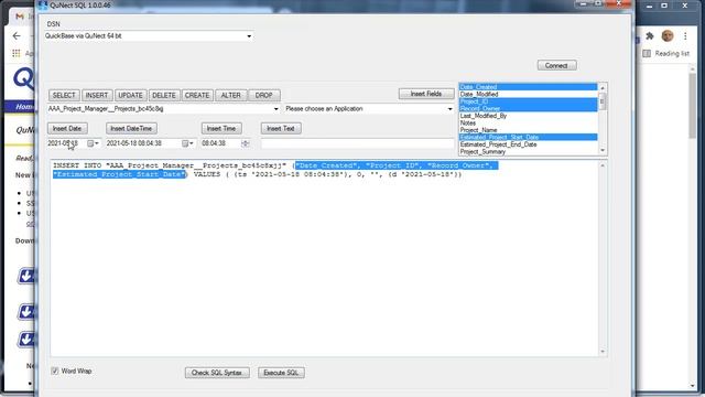 QuNect SQL смотреть онлайн