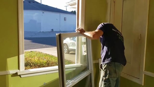 How to install a vinyl replacement window смотреть онлайн
