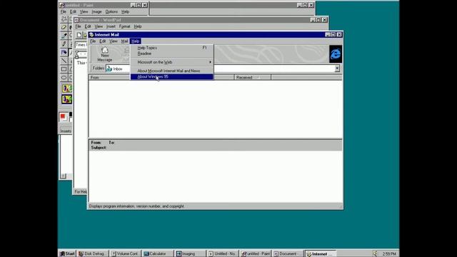 Windows 95 OSR2 Build 1078 смотреть онлайн