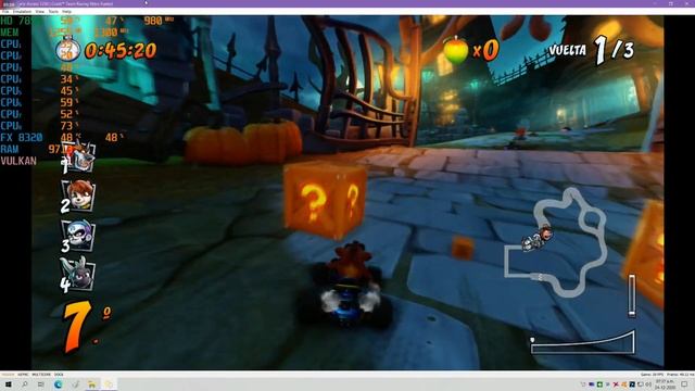 Yuzu Early Access 1250 / 3402 / Crash Team Racing Nitro fuel VULKAN AMD FX 8320 / HD 7850 смотреть онлайн