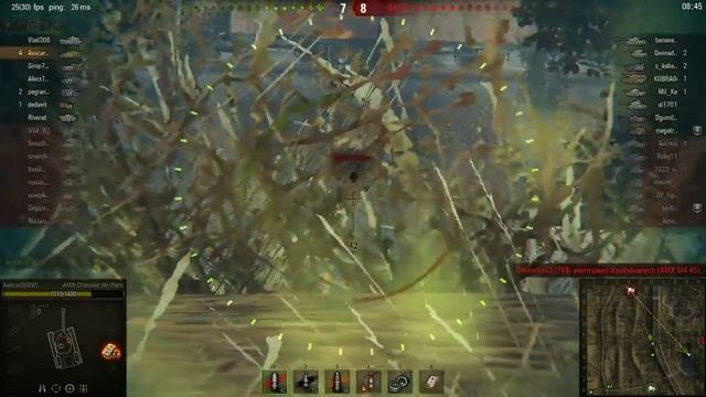 World Of Tanks Как Играть на CDC 11 Фрагов и 4,000 Урона на AMX Chasseur de chars смотреть онлайн