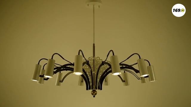 Подвесная люстра Favourite Fabia 2301 12P ✓ купить со склада в Москве и МО mebel169.ru смотреть онлайн