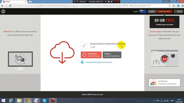 วิธีเพี่ม start menu ใน Windows 8 และ 8.1 แบบ Windows 7 (free ware) смотреть онлайн