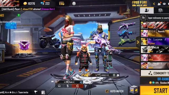 Rank Push To Heroic || Mobile Girl Gamer || FF Live смотреть онлайн