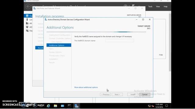Setup Active Directory (AD) In Windows Server 2016 смотреть онлайн