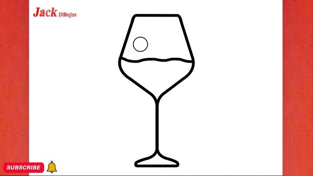 CÓMO DIBUJAR UNA LINDA COPA DE VINO, PASO A PASO , JACK Dibujos смотреть онлайн