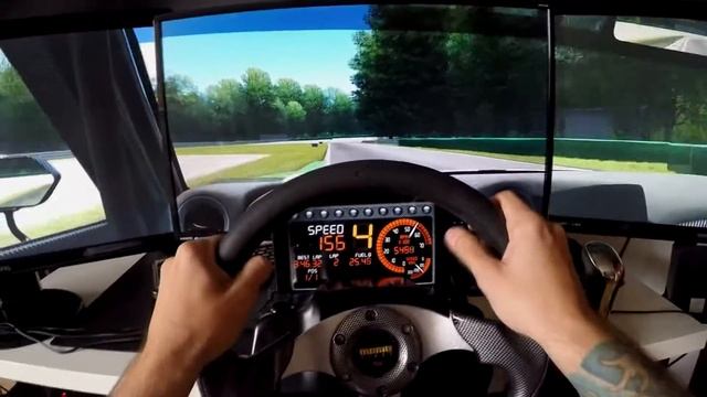 Assetto Corsa - Nissan GT-R Nismo @ Monza - Onboard Triple Screen - Gopro смотреть онлайн
