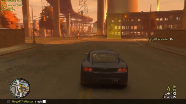 GTA IV - 16th June 2012 - Post ORF Event - Game Crashing - Race! смотреть онлайн
