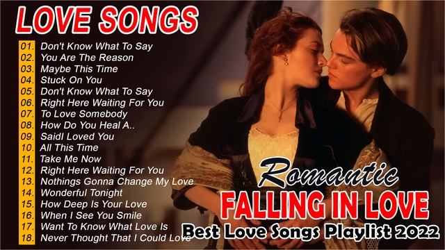 Love Song 2023 ALL TIME GREAT LOVE SONGS Romantic WESTlife Shayne WArd Backstreet BOYs MLTr