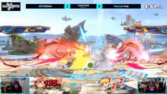 Cody (Peach) vs PkChris (Ness) | AON Ultimate #141 Losers Final смотреть онлайн