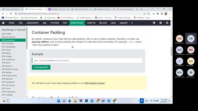 AVCELC Web Designing HTML, CSS, BS, JS Lecture 01 BootStrap смотреть онлайн