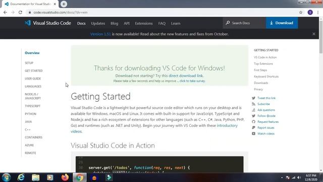 Download and install VS code with C compiler. смотреть онлайн