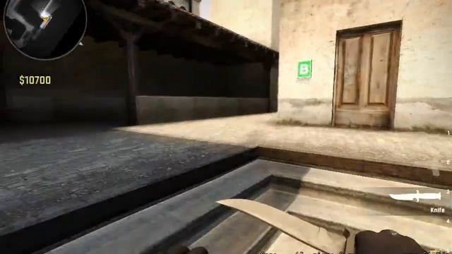 CS:GO : Tricks & Tips @ de_mirage smoke B(window) смотреть онлайн