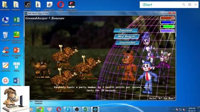 FNaF World Edge Of Time Game Free Download For PC Windows - FNAF Fan Games