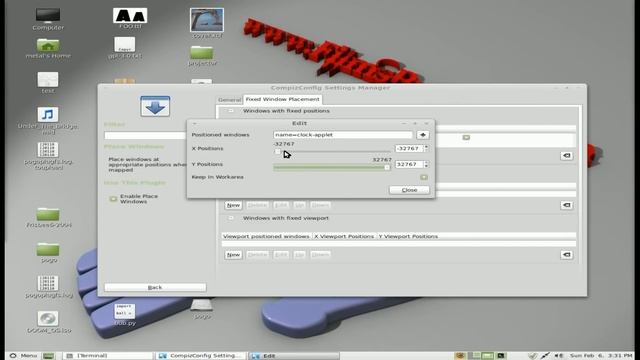 Fix Clock Window in Gnome - Linux Mint 10 смотреть онлайн