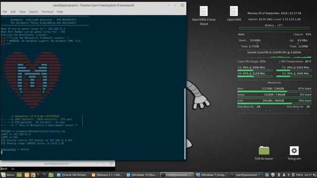 Windows 10 64bit September 3 2018 - Metasploit смотреть онлайн