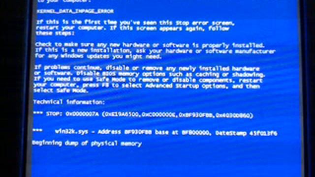 BSOD - Blue Screen Of Death смотреть онлайн