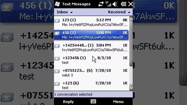 SMS-protection Windows Mobile 6 смотреть онлайн