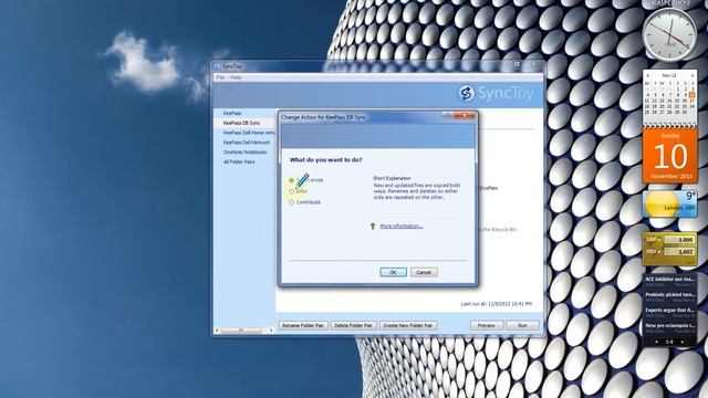 SyncToy 2.1 free file, folder synchronisation application for Windows смотреть онлайн