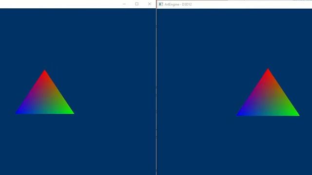 Dx12 and Vulcan animated triangle смотреть онлайн