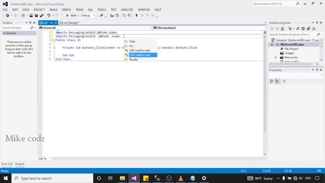 How to Genertae QR code - VB.net | #MessagingToolkit #nuget смотреть онлайн