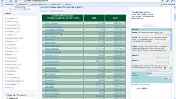 DOWNLOAD FREE MOVIES