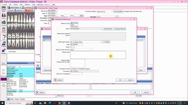 Referring Out Procedures in Open Dental смотреть онлайн