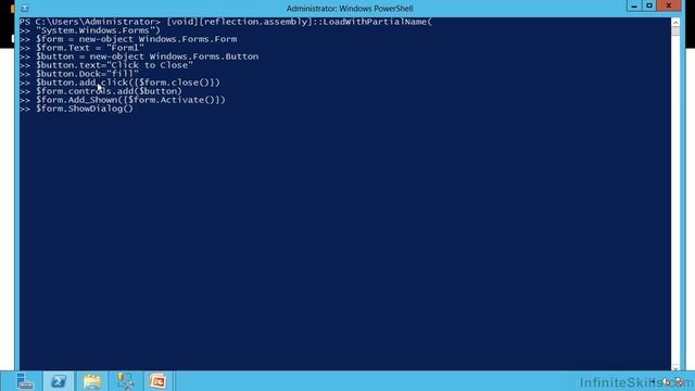 Windows PowerShell Tutorial | .NET Integration - Part 1 смотреть онлайн