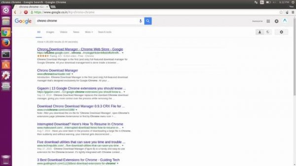 Chrono Download Manager for Free on any OS ( Ubuntu, CentOS, Windows) on Google Chrome