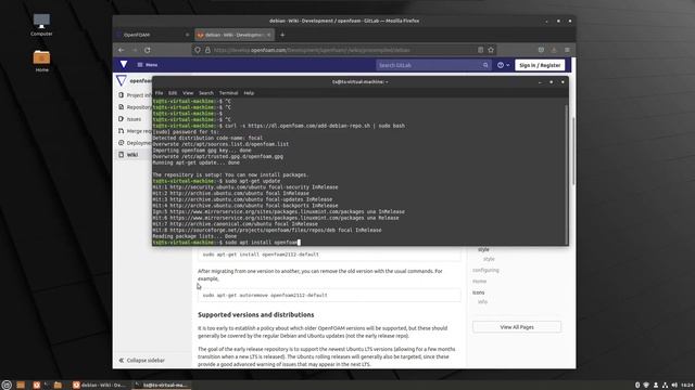 Install OpenFOAM and Paraview смотреть онлайн