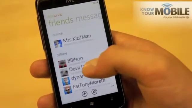 New Xbox Live Hub on Windows Phone Mango смотреть онлайн